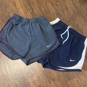 2 pairs of nike shorts